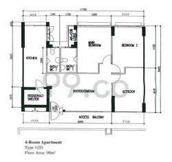 Blk 188A Rivervale Gateway (Sengkang), HDB 4 Rooms #548040951